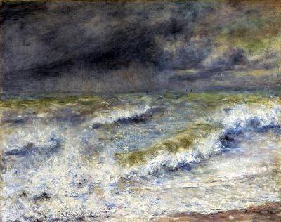 Pierre-Auguste Renoir Seascape Norge oil painting art